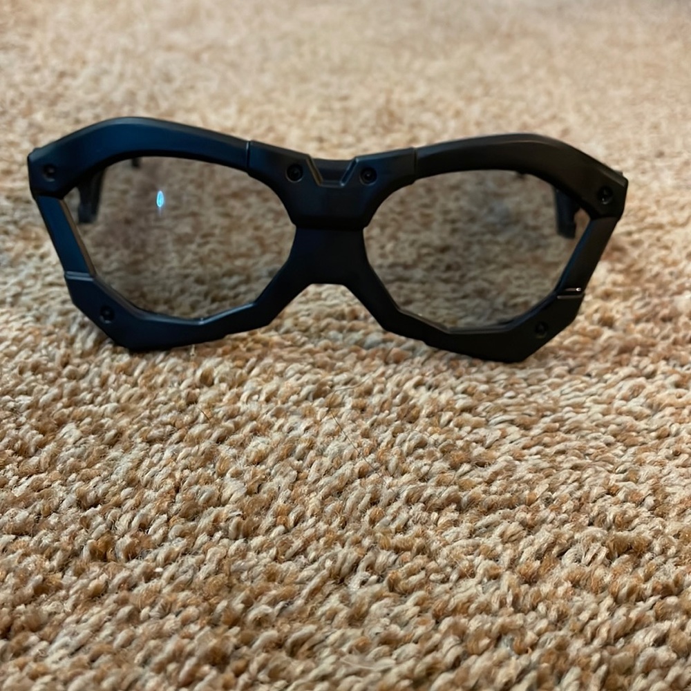 Black plastic SG Avengers sunglasses